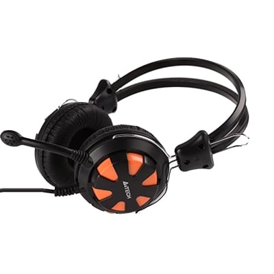 Headset A4 Tech HS-28 Orange, Mic