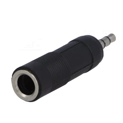 Adapter 3.5mm male ST, 6.3 mm female ST