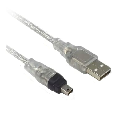 IEEE 1394 Cable, 6/4-pin 1.5m