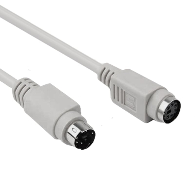Cabl;e 6-pin PS/2, M/F Value, 3.0m 11.99.5630