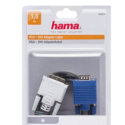 Cable DVI-M/VGA-M 1.8m