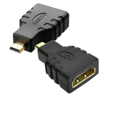 Adapter HDMI, MicroHDMI /D v1.4 F-M Тв.Вр. HAMA  39863