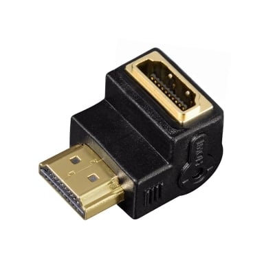 Adapter HDMI M, F L-Plug HAMA, Up Angle /83010