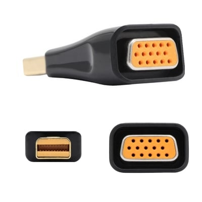 Adapter Mini DP-M, VGA-F Тв.Вр. VCOM CA335