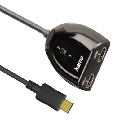 2 Port HDMI Cable Switch HAMA, Manual 42553