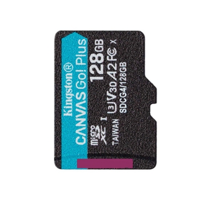 128GB MicroSD-XC KINGSTON Canvas Select Plus Gen2=100MBps, A1 U1 Class10