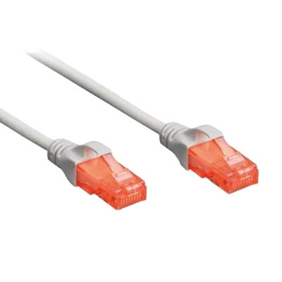 PATCH Cable CAT-5E, U/UTP, CCA, 26 AWG, 3m, GREY