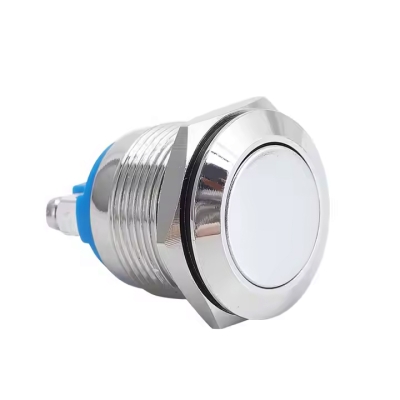 Push Button Switch M19х15mm, H23 mm, OFF-(ON), SPST, 3A/250VAC, flat