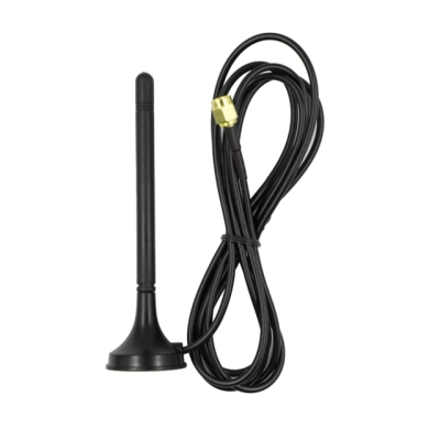GSM aerial 4G, 6.0 dBi, magnetic, SMA, RG174 connector, cable 1.5 m