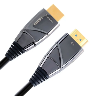 HDMI Active Optical Cable v2.1 M-M VCOM, 8K=60Hz, 4K=120Hz, 15m, D3743-15m