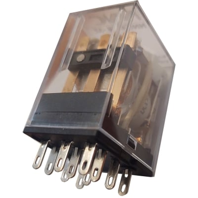 Relay NNC68BL-3Z (NRG52), 220VAC, 6.5A/240VAC, 6.5A/28VDC, 3PDT