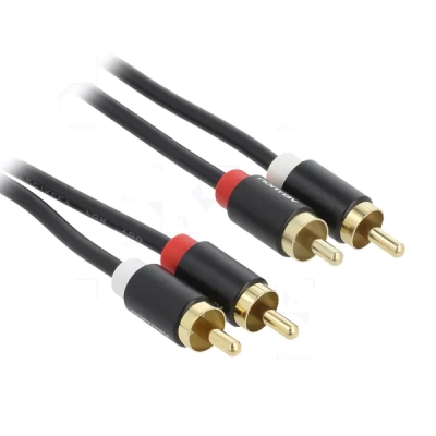 Cable 2x RCA male, 2x RCA male VENTION, Cu, 2 m