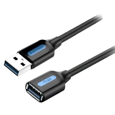 USB Cable 3.0 A male, USB 3.0 A female, 1.5 m
