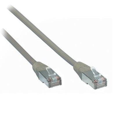 PATCH Cable CAT-5E, U/UTP, CCA, 1 m, GREY