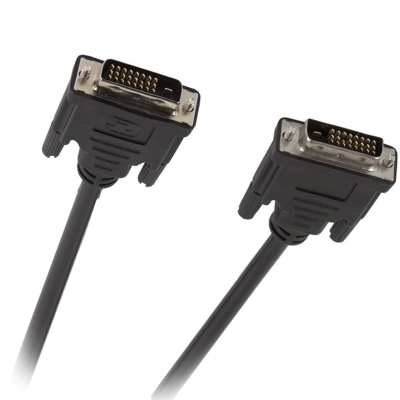 Cable DVI-D (24+1) male, DVI-D (24+1) male, Dual-Link, 3 m