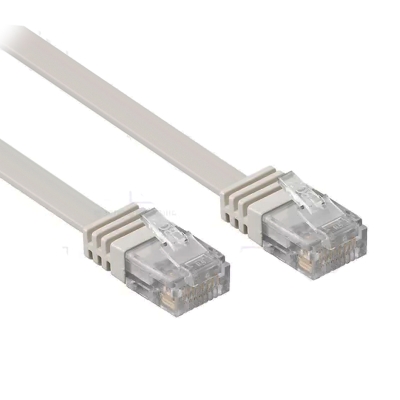 PATCH Cable CAT-6, U/UTP, Cu, 2 м, WHITE