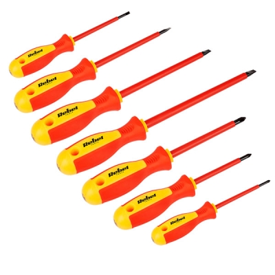 Insulated Screwdriver Set, 7 pcs