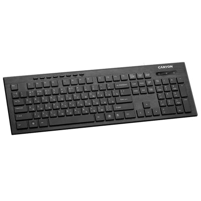 Keyboard CANYON CNS-HKB2-BG, MMedia, Side LED, USB
