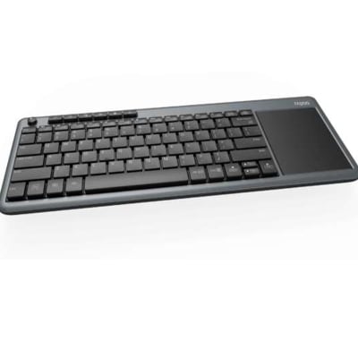 WL KB: RAPOO K2600+Touch-Pad, 10m, Gray, 16940