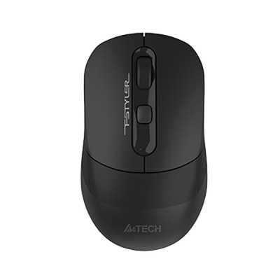 Wireless Mouse A4 Tech Fstyler FB10C Black, Bluetooth+2.4GHz Rechargeable
