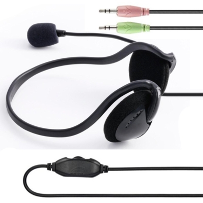Headset Hama “NHS-P100“ BackPhones, Mic, 139920