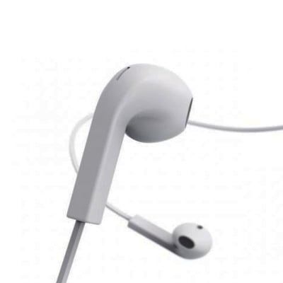 Earphones Hama Earbuds “Advance“ White, MP3+Mic
