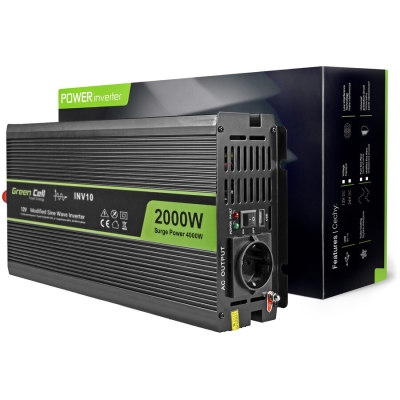 Inverter INV10-2000W, 12VDC/230VAC