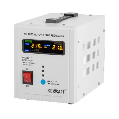 Voltage Regulator SER-1000VA, relay type