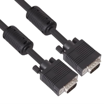 Cable VGA HD15 M-M 10m, Fe