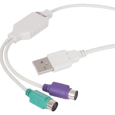 Adapter USB, 2xPS/2 Converter VCOM CU807 0.2m