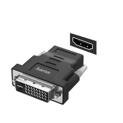 DVI-M to HDMI-F Converter Hama, 4К 60Hz, 205169