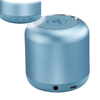 Portable Wireless Speaker HAMA “DRUM 2.0“ Blue Alu, Bluetooth, 3.5W/188213