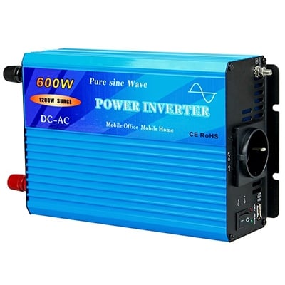 Inverter TY-600-S, 600W, 12VDC/220VAC, pure sine wave