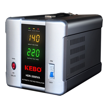 Voltage Regulator HDR-3000VA, relay type