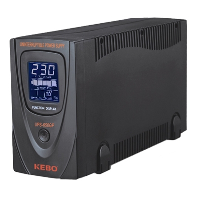 UPS-650GP, 220VAC, 650VA/400W, LCD tilt, RS-232