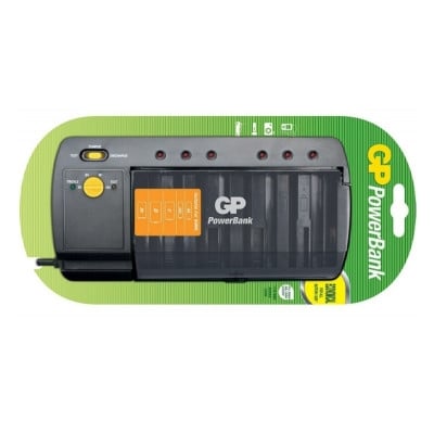 Battery Charger GP PB320, AA/AAA/C/D/9V Ni-MH