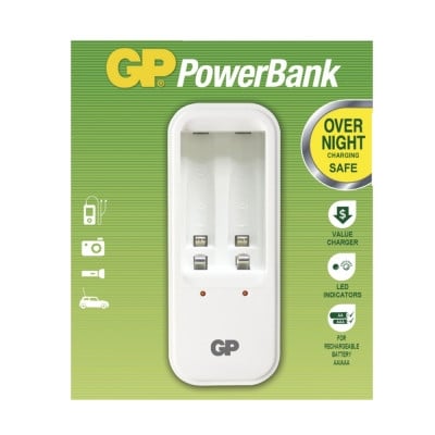 Battery Charger GP PB330 GSWE, AA, AAA, Ni-MH
