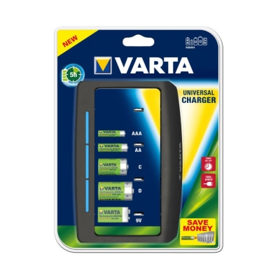 Battery Charger VARTA Universal Charger, AA/AAA/C/D/9V Ni-MH