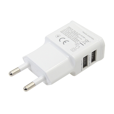 USB Charger WB-UC013, 5V/2.1A, 2x USB port