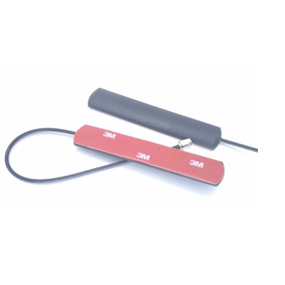 GSM Adhesive Mount aerial 2 dB, SMA, RG174, cable 1.5 m