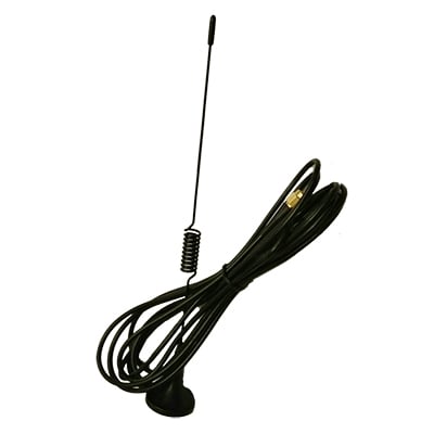 GSM aerial 4 dB, SMA, RG174, cable 1.5 m