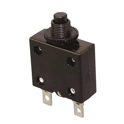 Miniature Circuit Breaker, Push Button Switch, 20A/250VAC