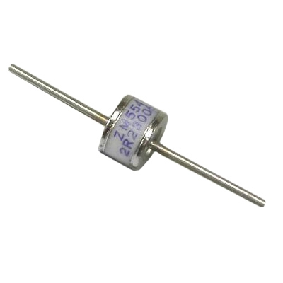 Gas Discharge Tube 2R230A2L 5KA/230VDC, (OD:5.5x6 mm) 2 electrodes