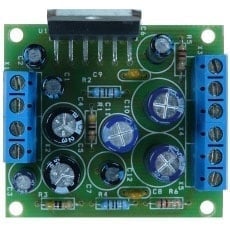Stereo audio amplifier 2x10W