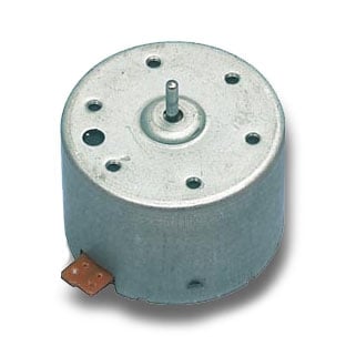 DC Motor 9VDC, 1600/3200 rpm, backward