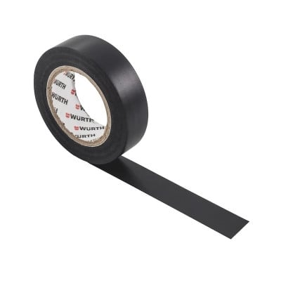 Electrical Insulation Tape WURTH (0.15x15mm), 10m, BLACK