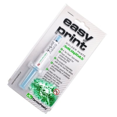 Solder Paste SMD, cartridge EASY PRINT Sn96.5Ag3Cu0.5 (8g)