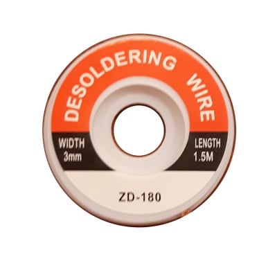 Desoldering Braid (2.0 mm), 1.5 m