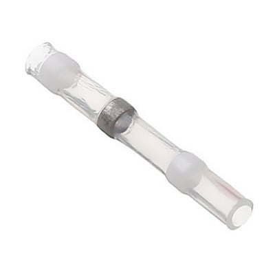 Solder Splice, insulated 0.25-0.34 mm2, WHITE