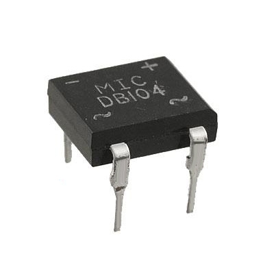 Rectifier Bridge DB104, 1A/400V, DB-1